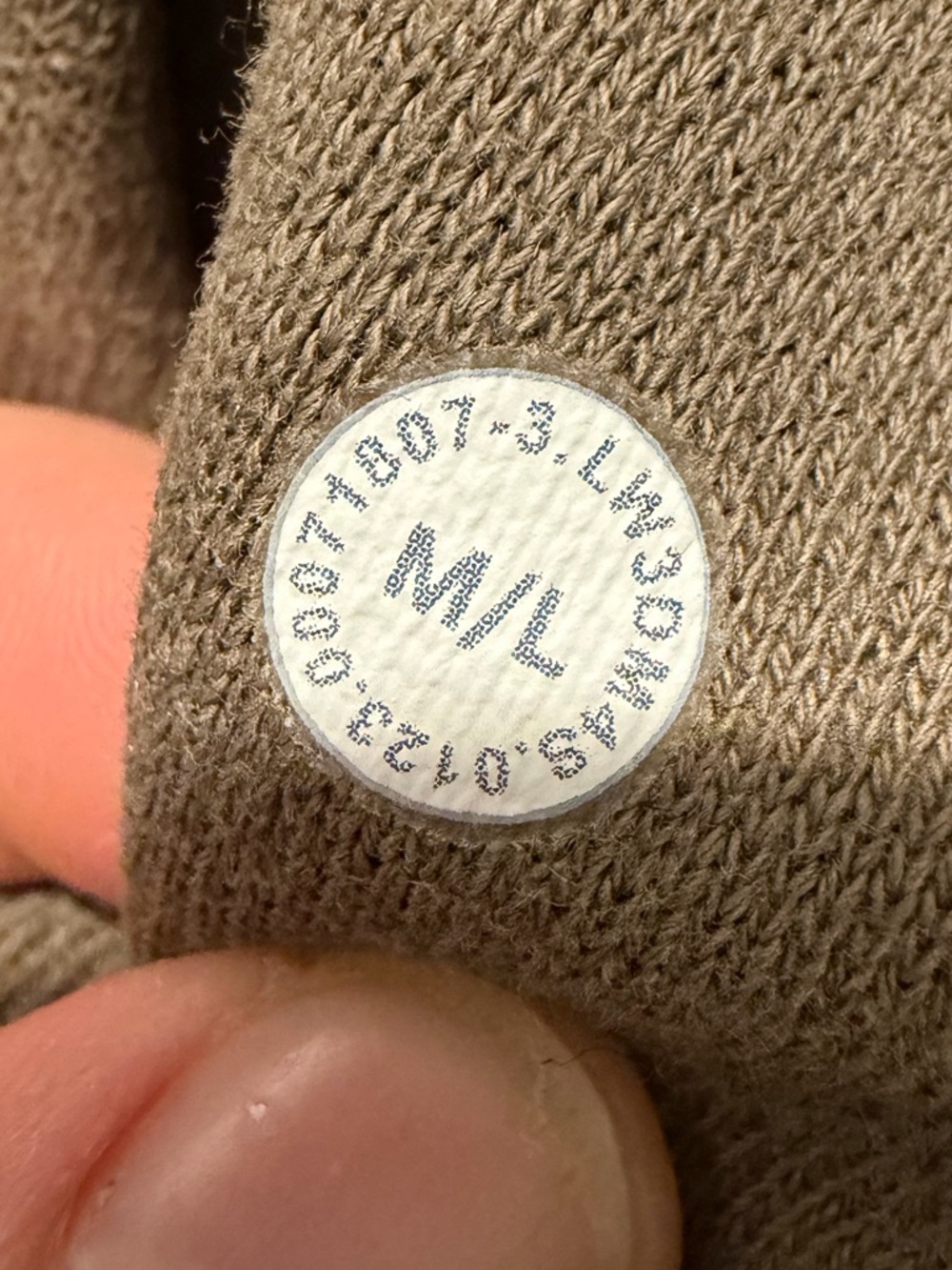 Lululemon Scuba Oversized Half-Zip Hoodie Nomad M/L - Picture 5 of 5